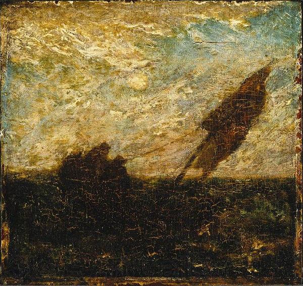 Albert Pinkham Ryder The Waste of Waters is Their Field Germany oil painting art